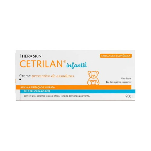 Cetrilan Creme Para Prevenção de Assaduras 120g